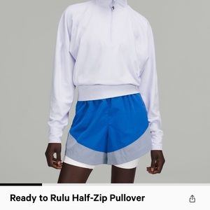 Lululemon Ready to Rulu half zip